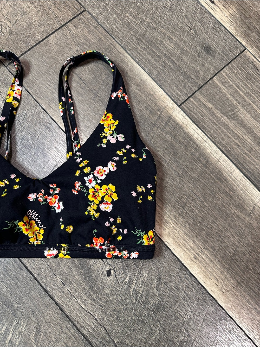 Aerie Offline Floral Sports Bra