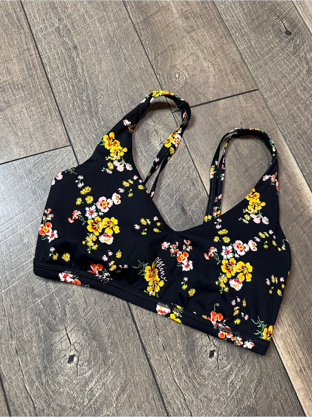 Aerie Offline Floral Sports Bra