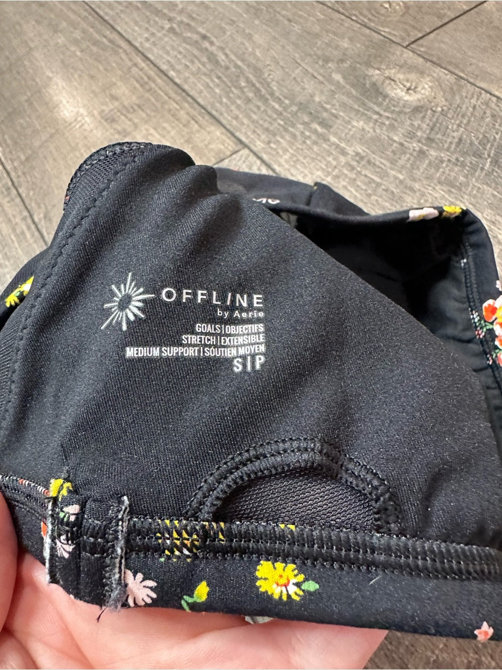 Aerie Offline Floral Sports Bra