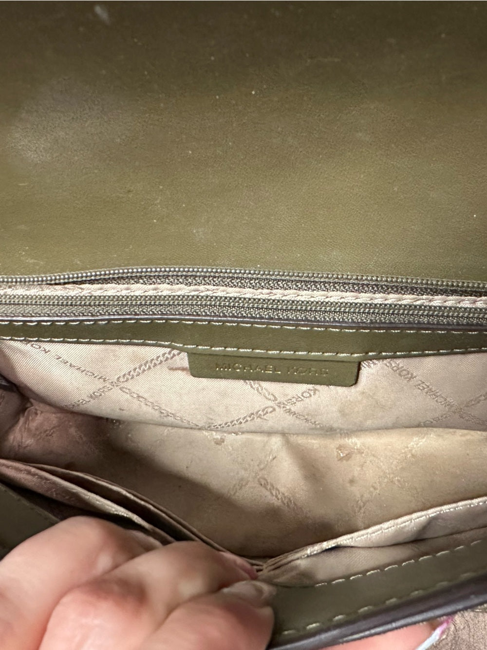 Michael Kors Jet Set Large Saffiano Leather Crossbody Bag