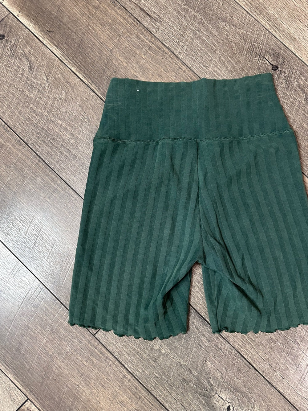 Aerie Green Biker Shorts