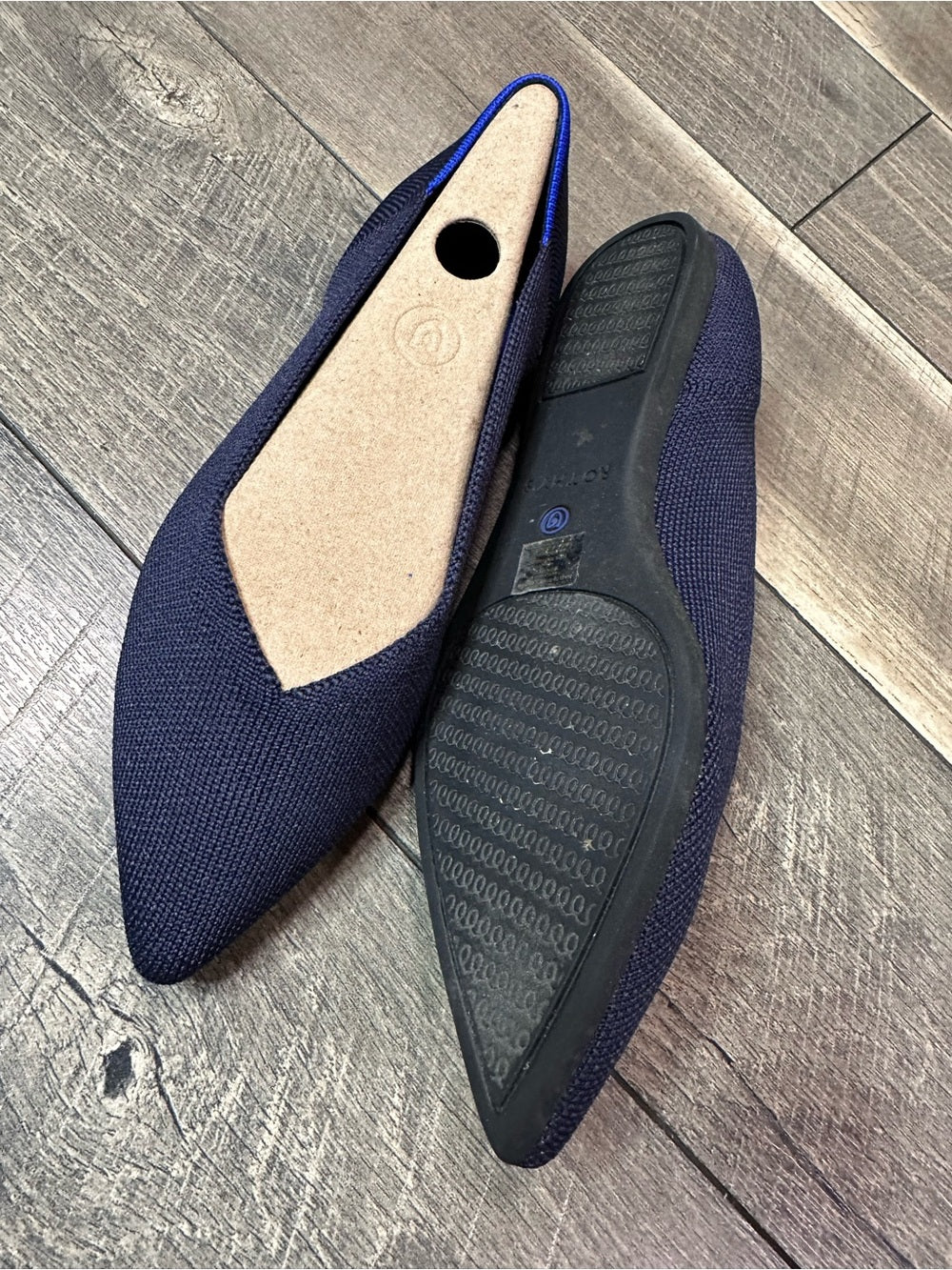 Rothy's The Point Maritime Navy Flats
