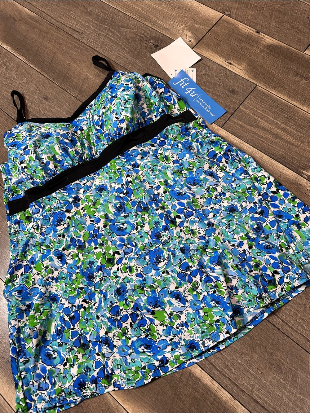 Fit4U One Piece Plus Size Swimsuit