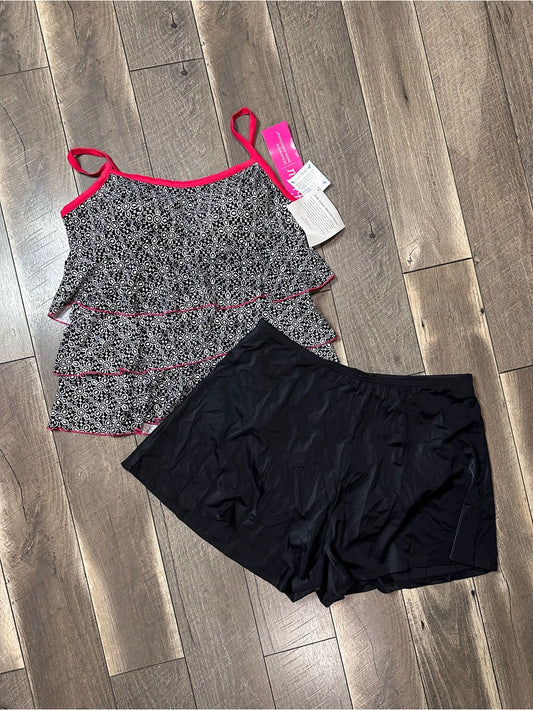 Fit4U Tankini Plus Size Swimsuit
