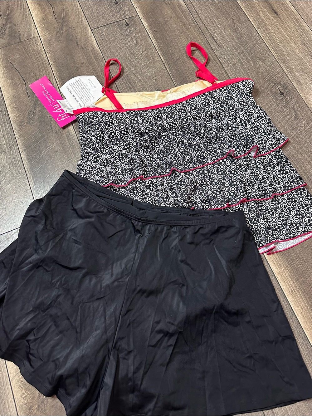 Fit4U Tankini Plus Size Swimsuit