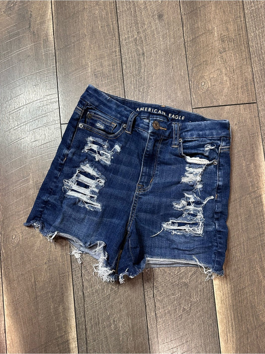 American Eagle Curvy Hi Rise Shorties