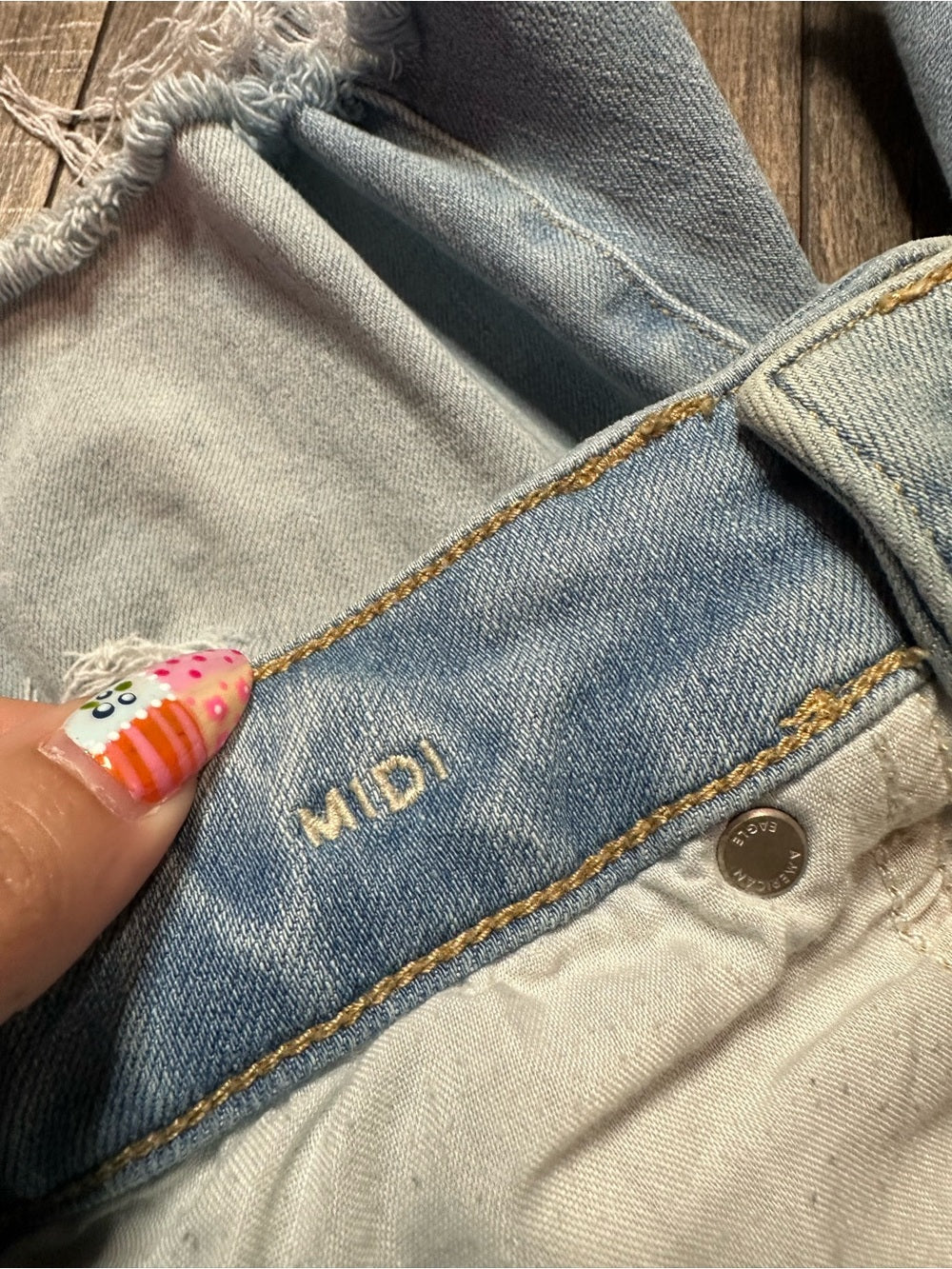 American Eagle Midi Shorts
