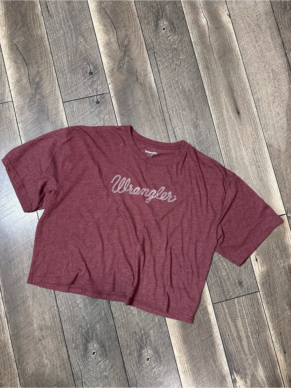 Wrangler Oversized Crop Tee