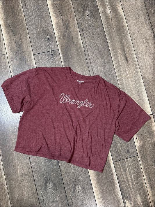 Wrangler Oversized Crop Tee