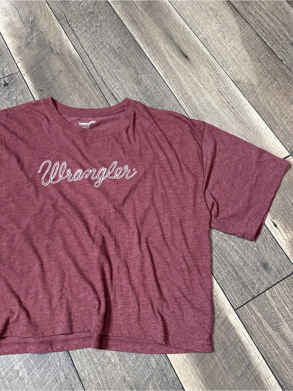 Wrangler Oversized Crop Tee