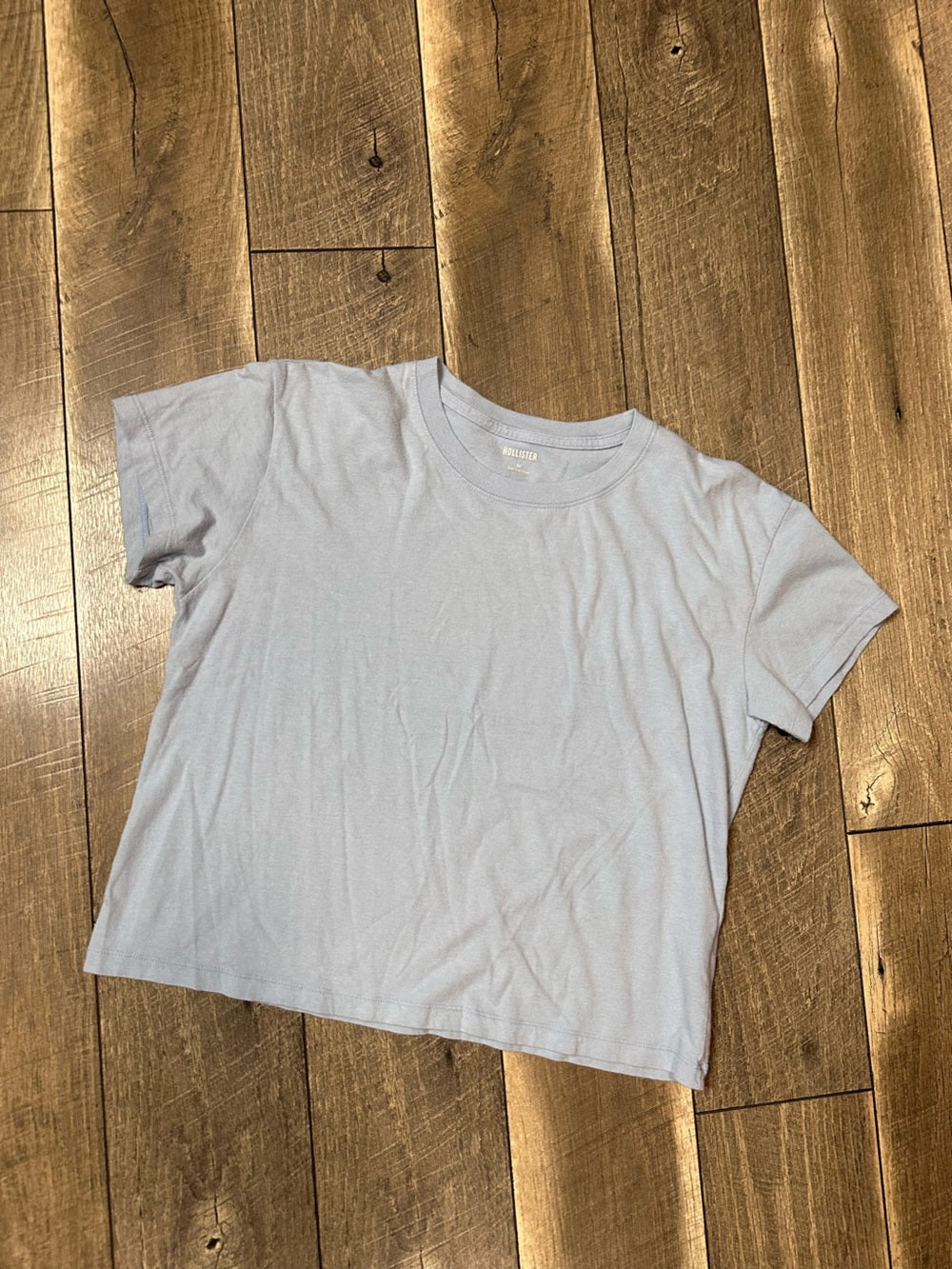 Hollister Blue Baby Tee