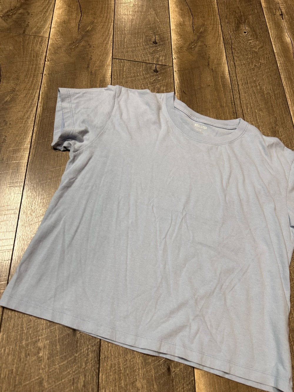 Hollister Blue Baby Tee
