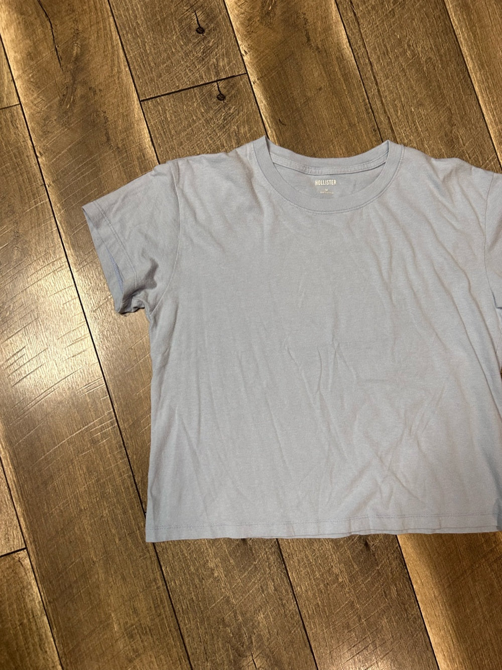Hollister Blue Baby Tee