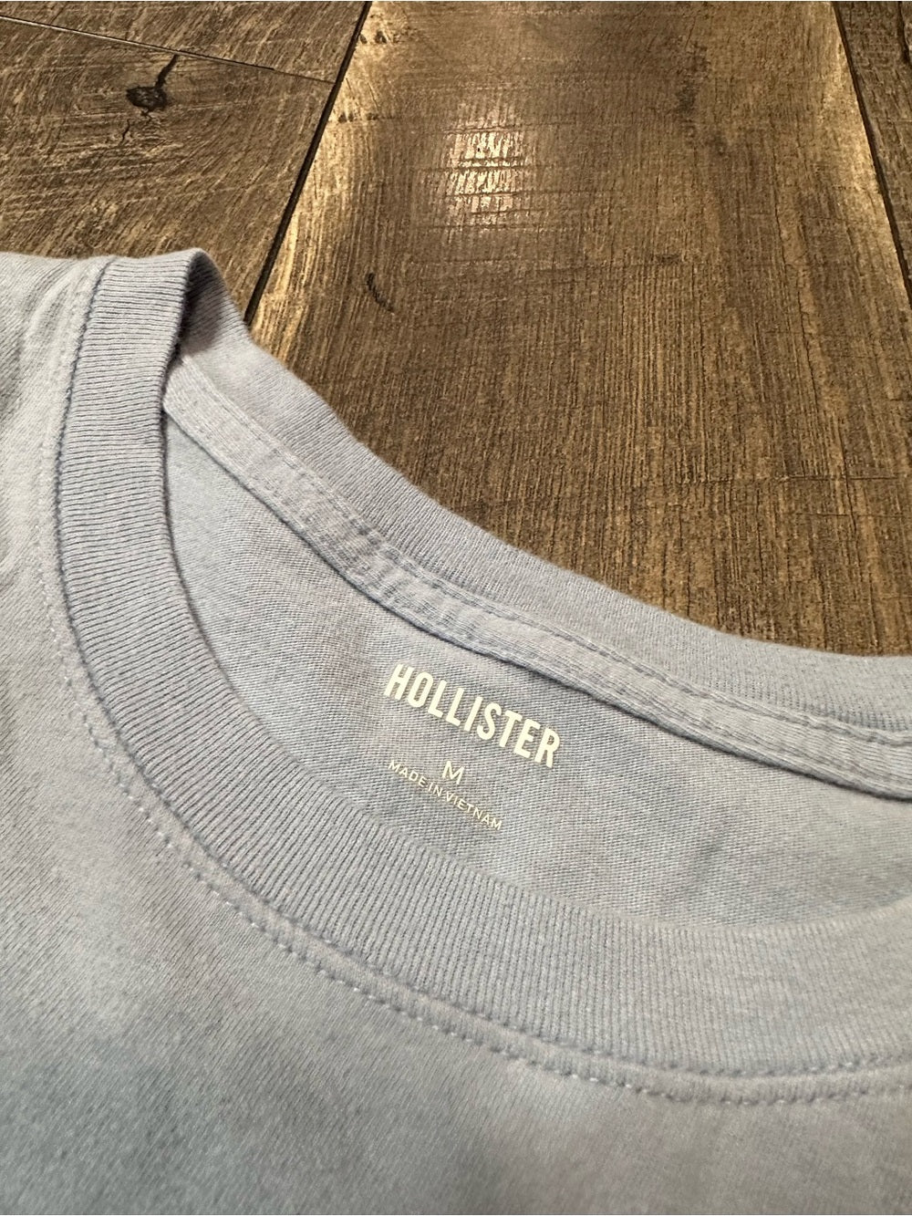 Hollister Blue Baby Tee