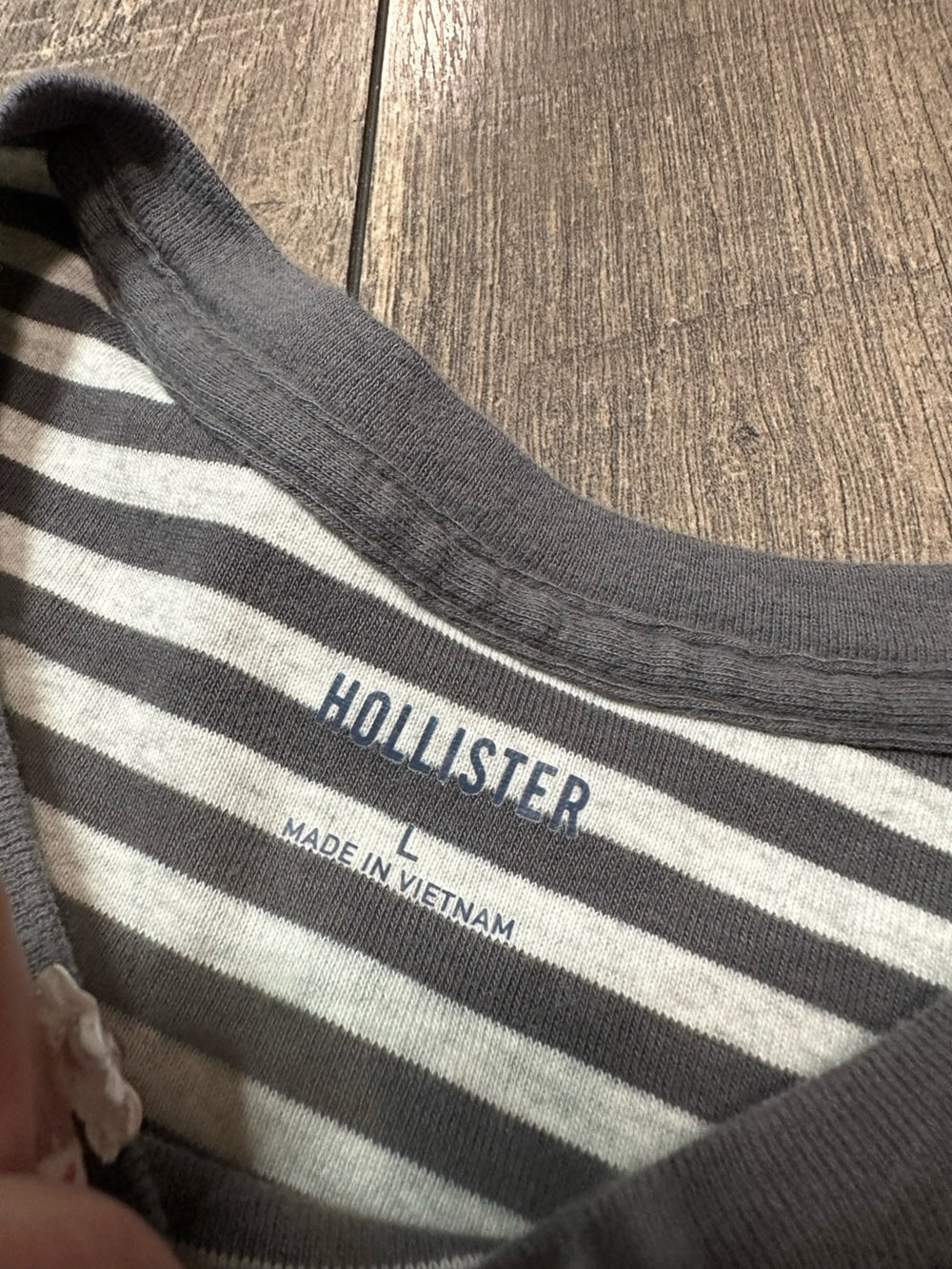 Hollister Striped Baby Tee