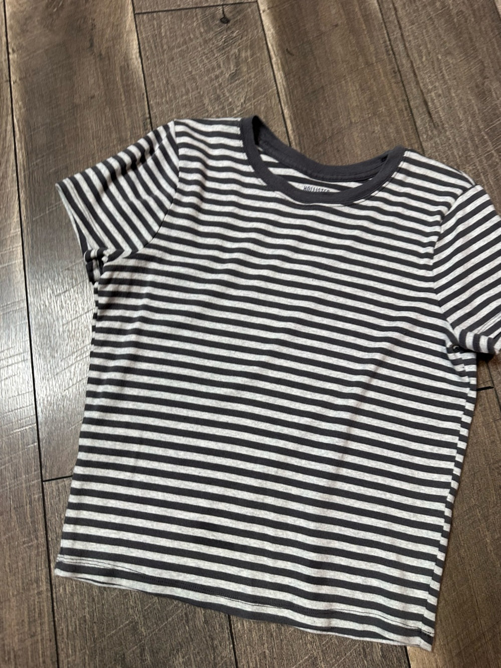 Hollister Striped Baby Tee