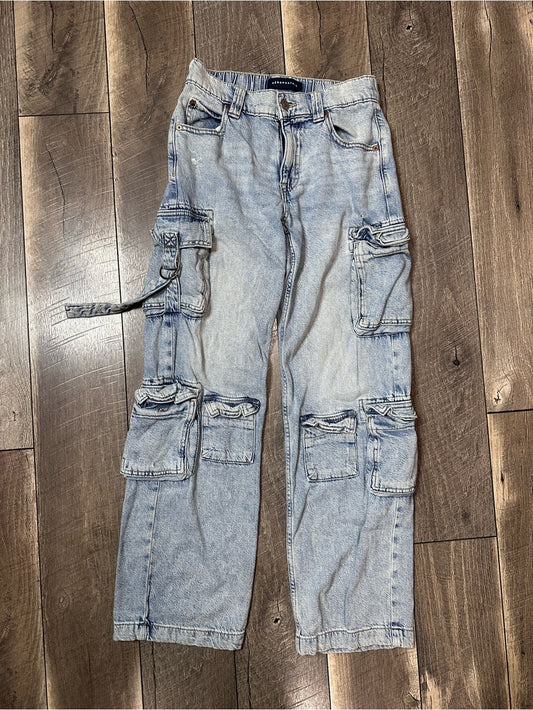 Aeropostale Low Rise Cargo Jeans