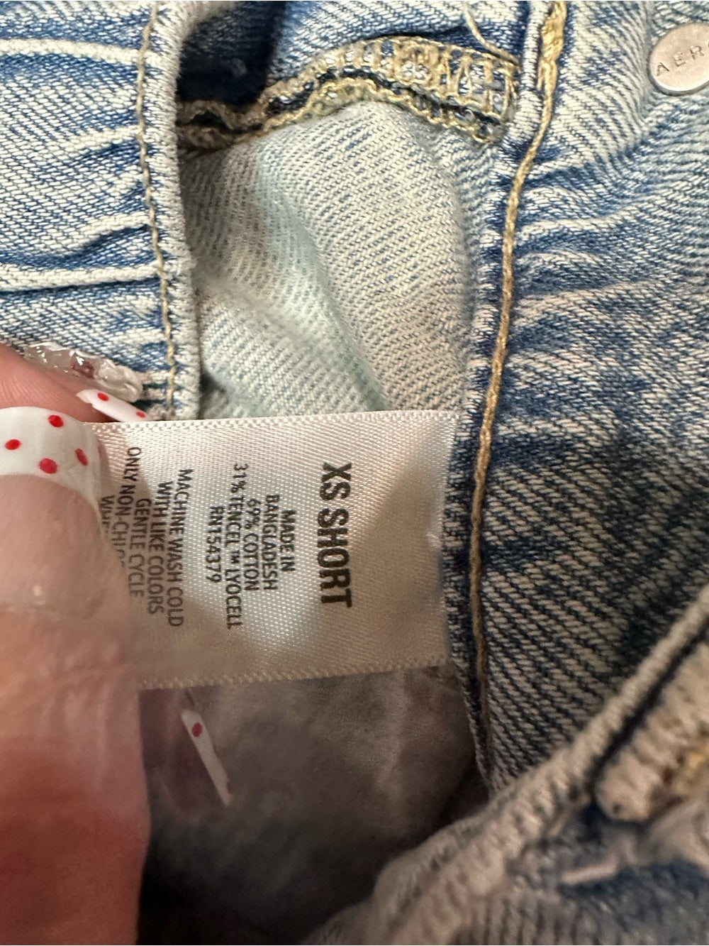 Aeropostale Low Rise Cargo Jeans