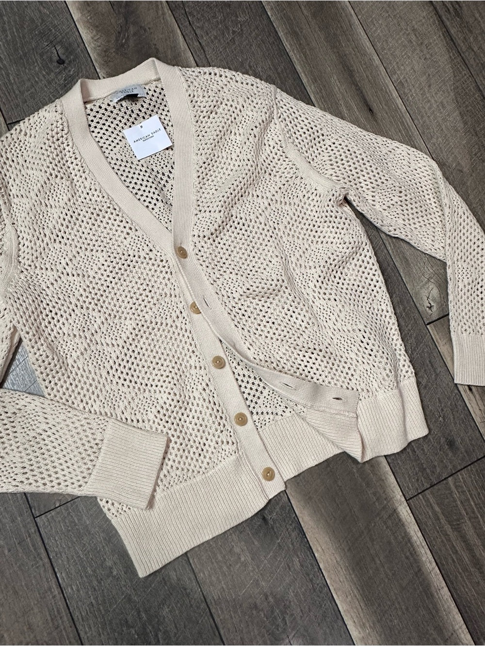 American Eagle Button Down Sweater