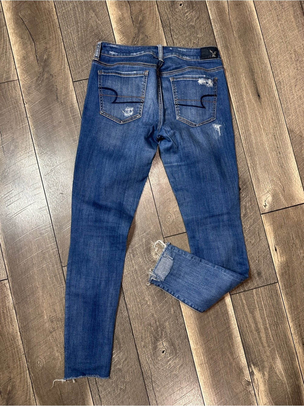 American Eagle Skinny Mid Rise Jeans