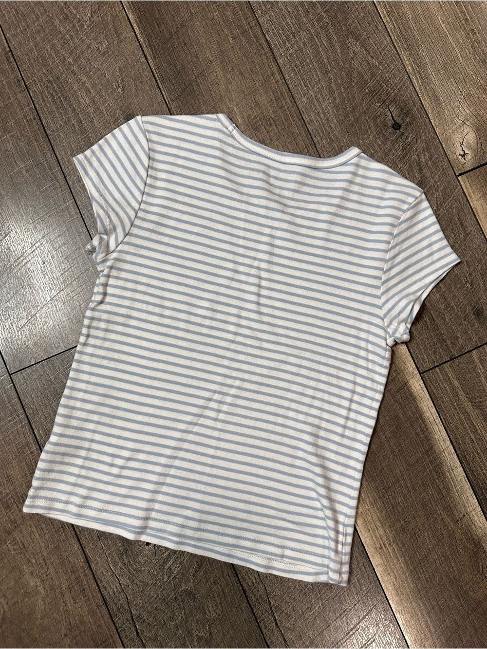 Aeropostale Shrunken Striped Tee