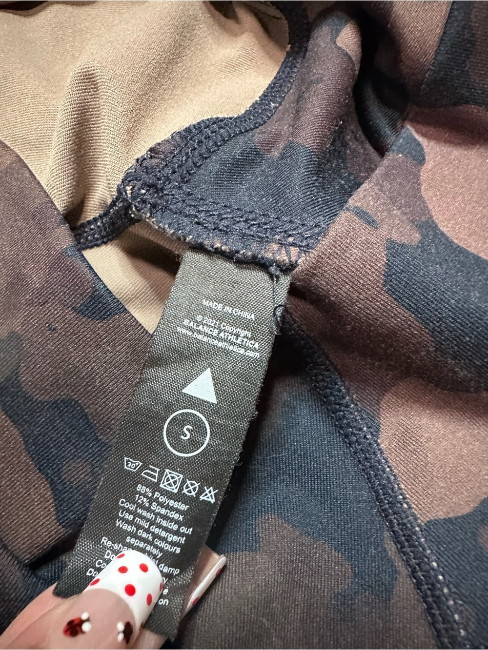 Balance x Vitality Camo Leggings
