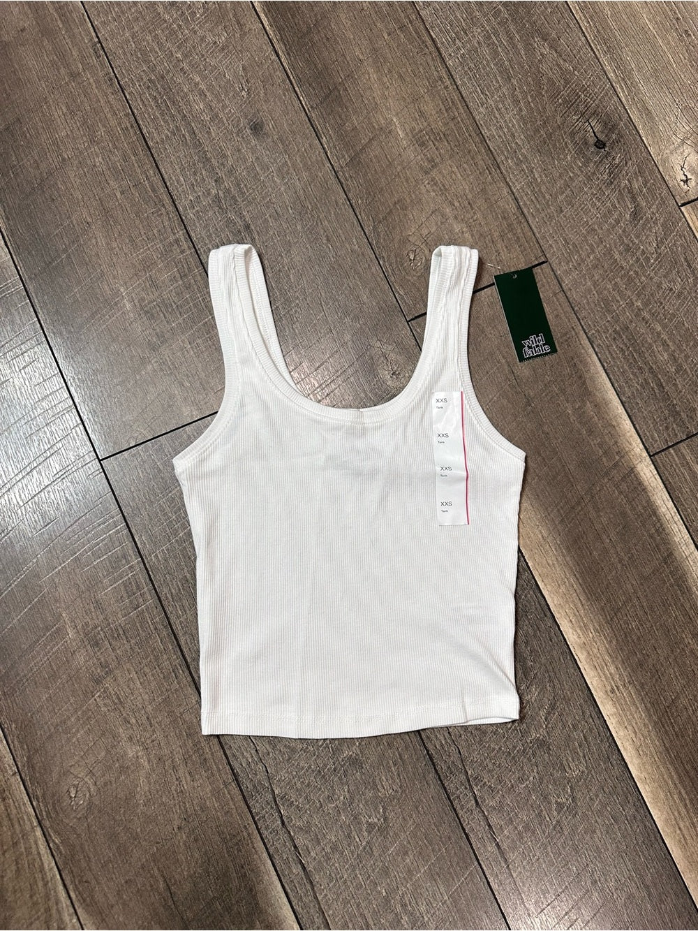 Wild Fable Ribbed Crop Tank Top