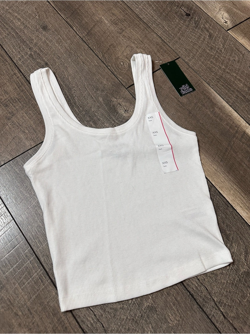 Wild Fable Ribbed Crop Tank Top