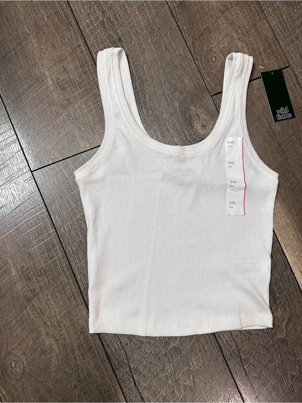 Wild Fable Ribbed Crop Tank Top