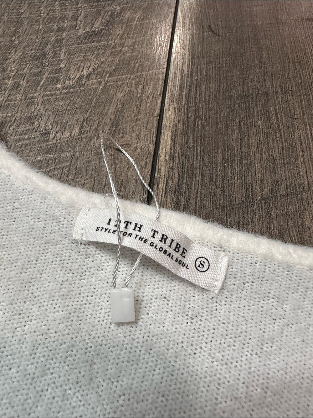12th Tribe Fuzzy Crop Sweater