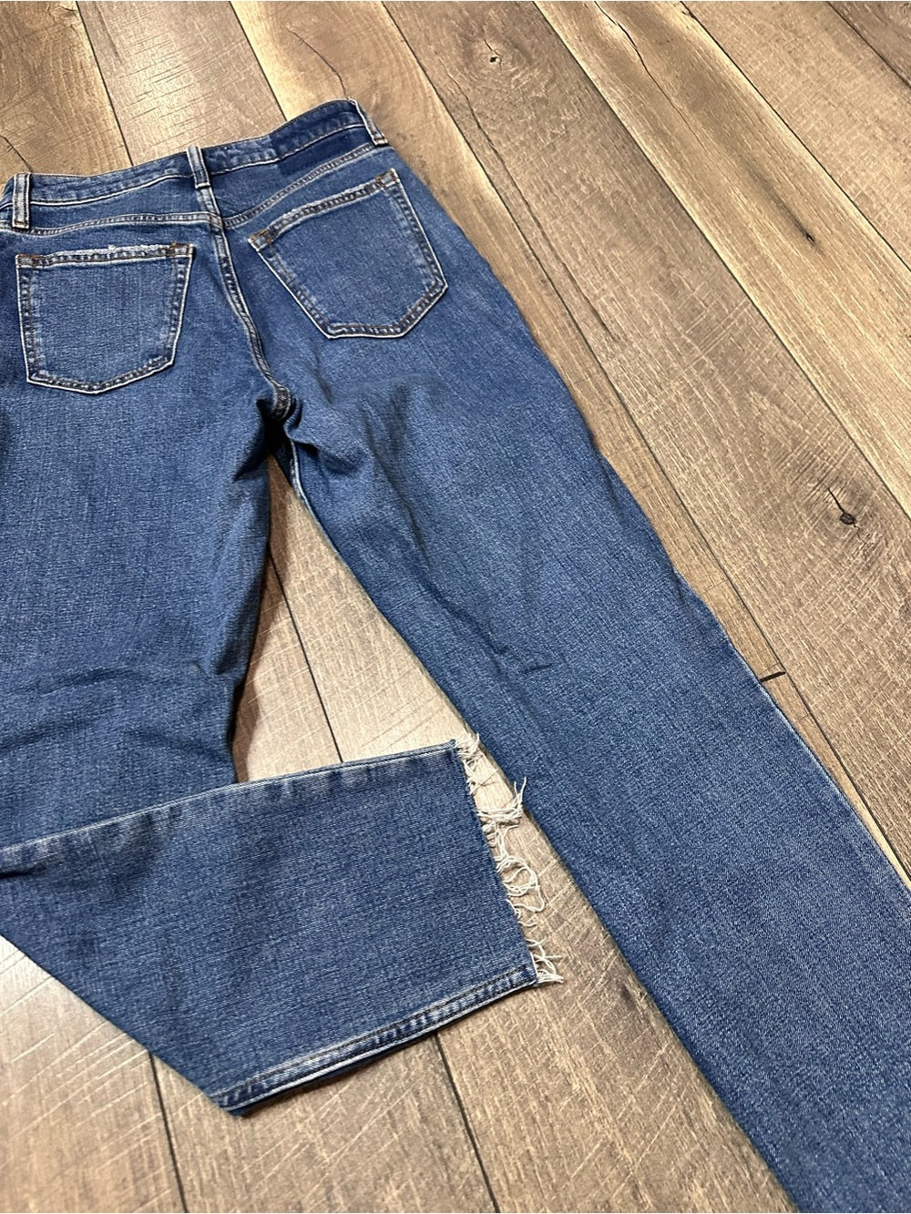 Abercrombie & Fitch Curve Love Mom Hi Rise Jeans