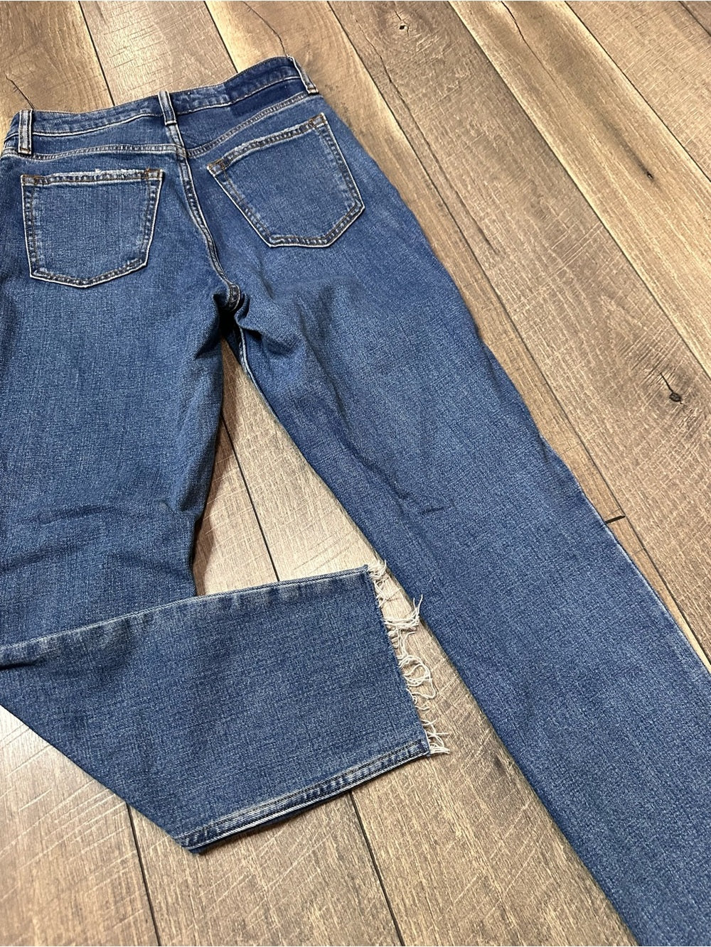 Abercrombie & Fitch Curve Love Mom Hi Rise Jeans