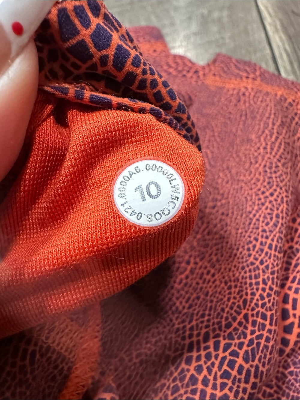 Lululemon Wunder Train High-Rise Tight 25"
Crackle Glaze Vintage Orange Larkspur