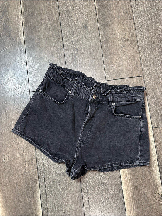 Divided Black Denim Shorts
