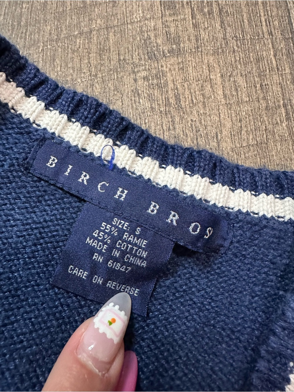 Birch Bros Vintage Penn State Nittany Lions Knit Sweater Vest