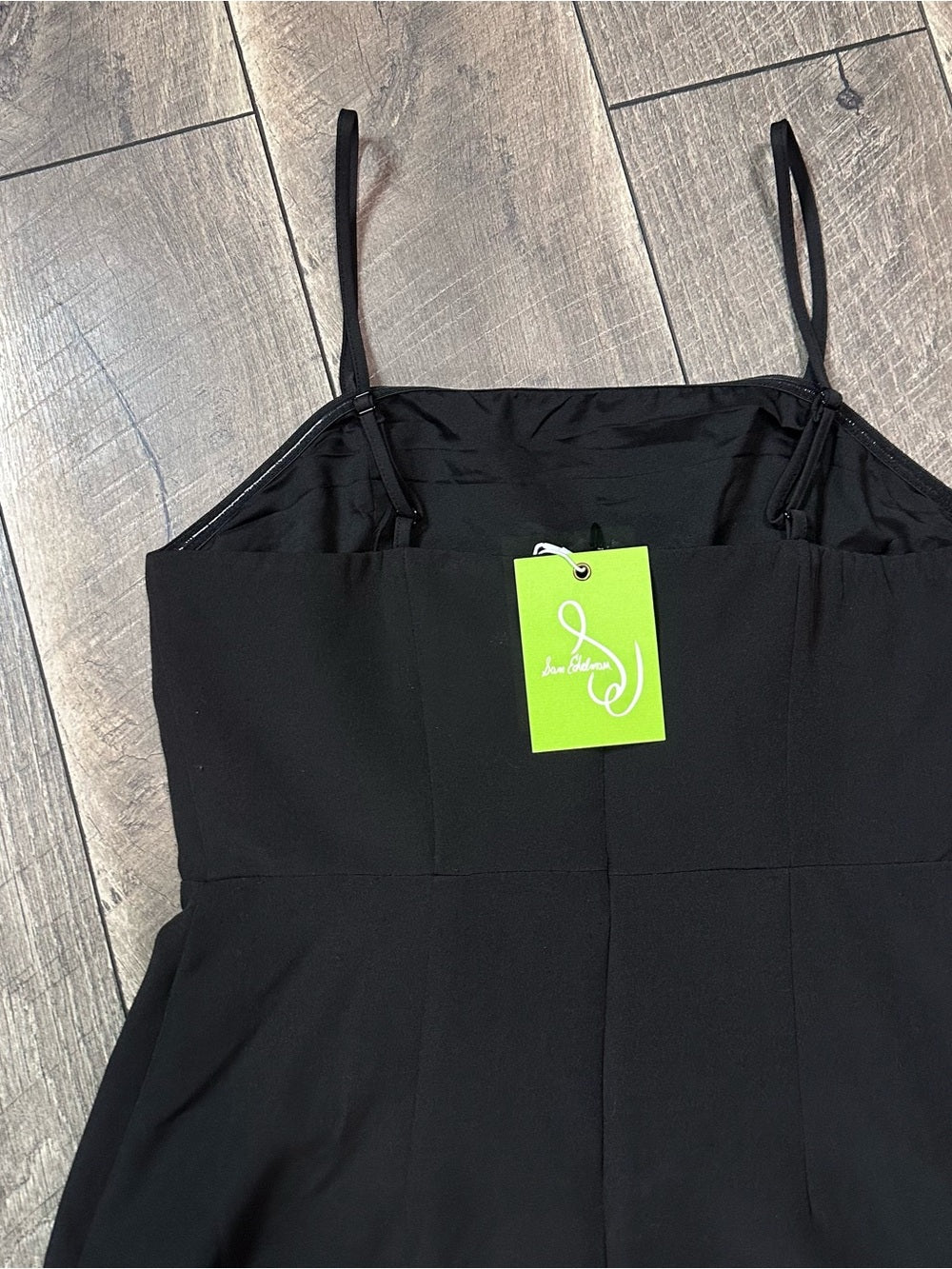 Sam Edelman Asymmetrical Feather Sheath Mini Dress