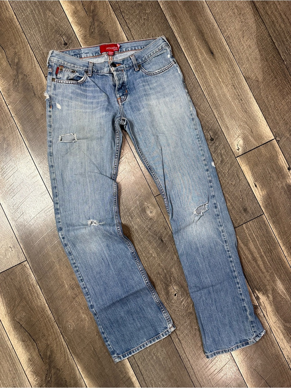 Y2K Hollister Low Rise Distressed Jeans