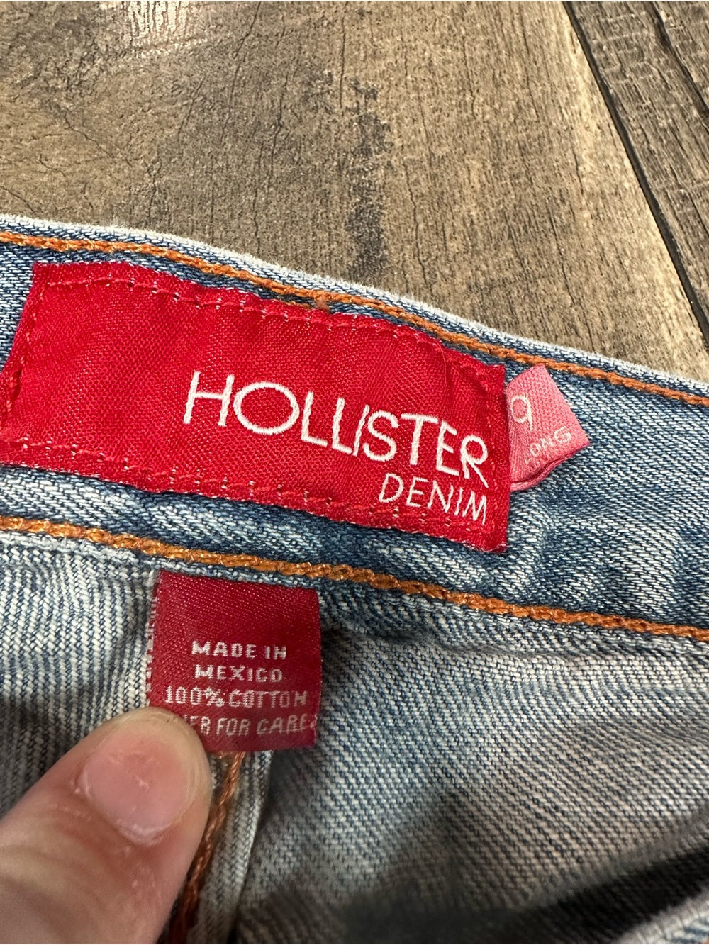 Y2K Hollister Low Rise Distressed Jeans