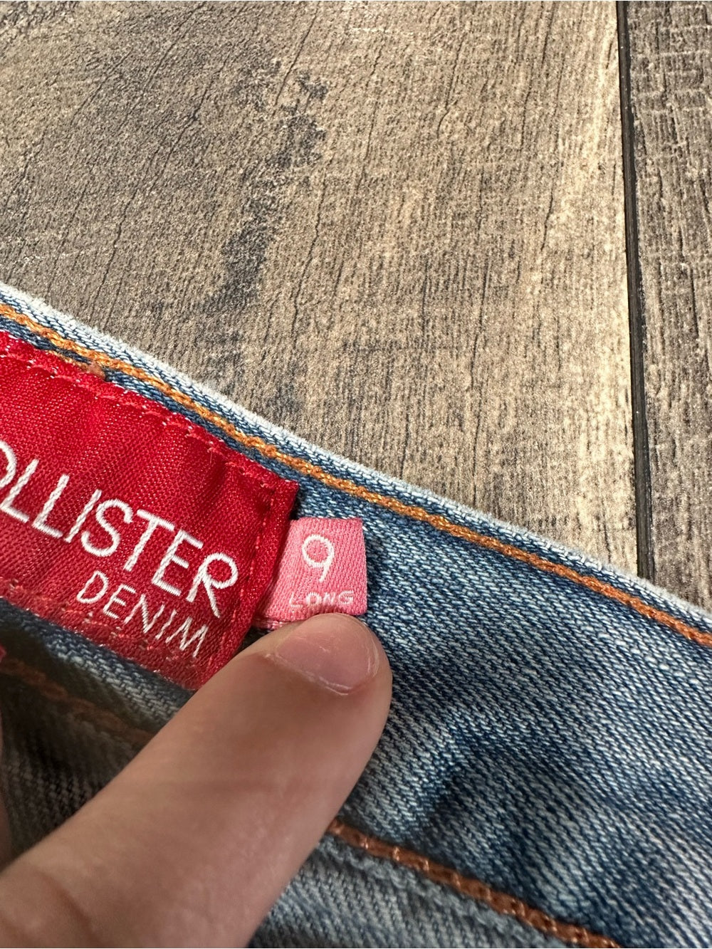 Y2K Hollister Low Rise Distressed Jeans