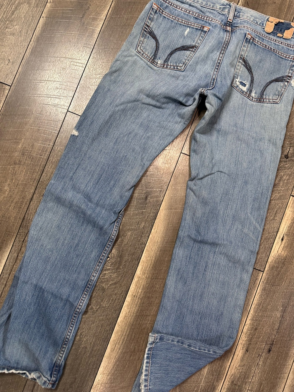 Y2K Hollister Low Rise Distressed Jeans