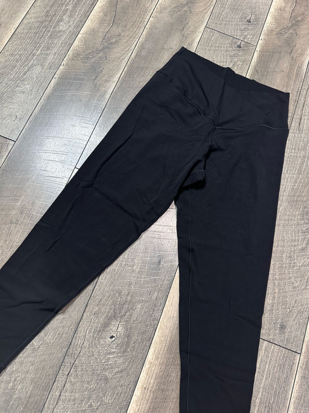Aerie Offline Black Crossover Waist 7/8 Leggings