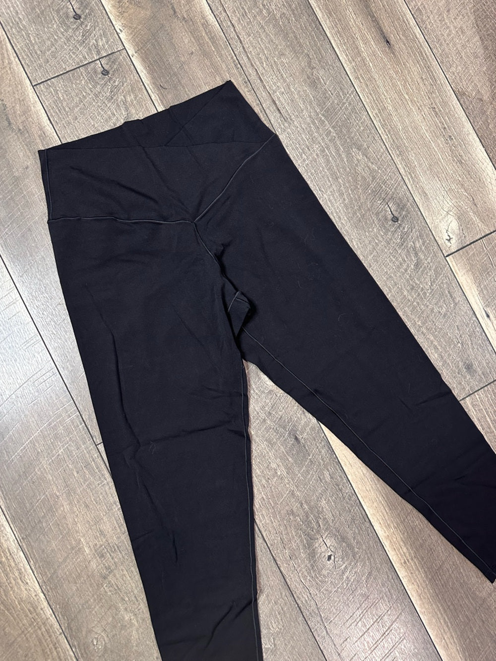 Aerie Offline Black Crossover Waist 7/8 Leggings