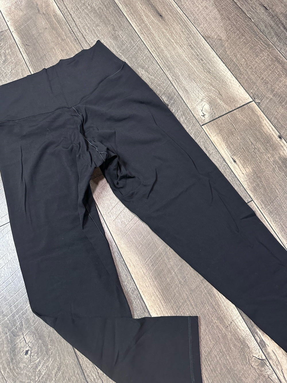 Aerie Offline Black Crossover Waist 7/8 Leggings