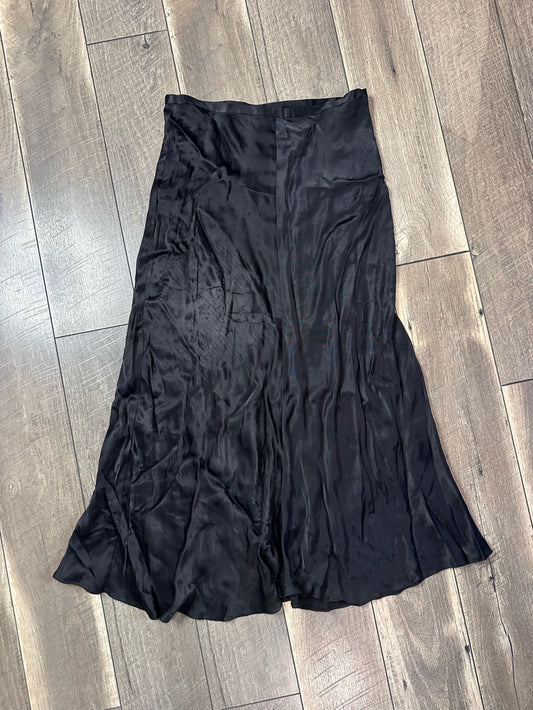 Zara Black Silky Skirt