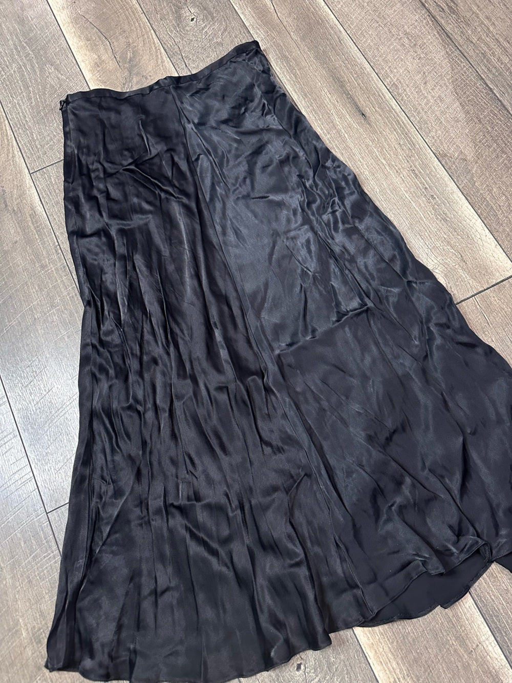 Zara Black Silky Skirt