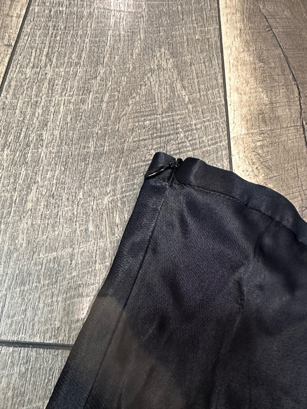 Zara Black Silky Skirt