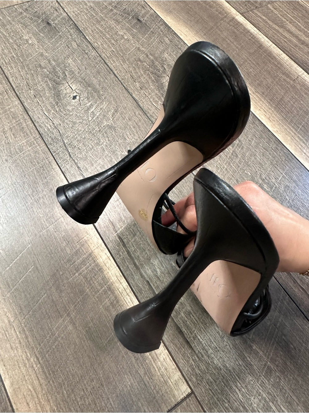 J Lo Strappy High Heels