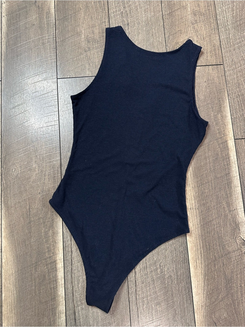 Impressions Navy Blue Bodysuit