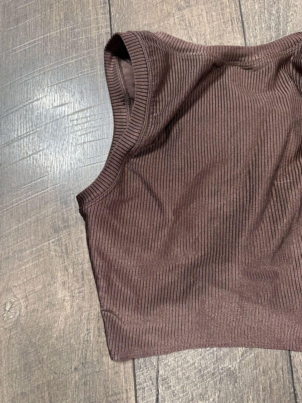 Aerie Longline Twist Crop Top