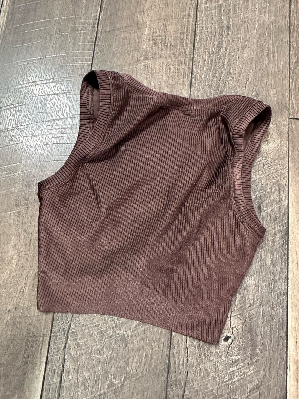 Aerie Longline Twist Crop Top